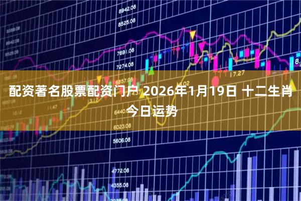 配资著名股票配资门户 2026年1月19日 十二生肖 今日运势